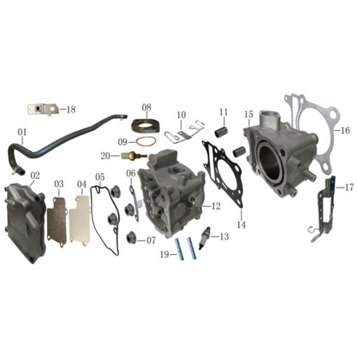 KPV Cylinder Head & Cylinder Block Full Set