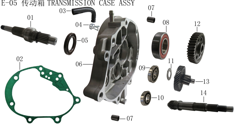 KPV Transmission Case Assy | Rasel Industries